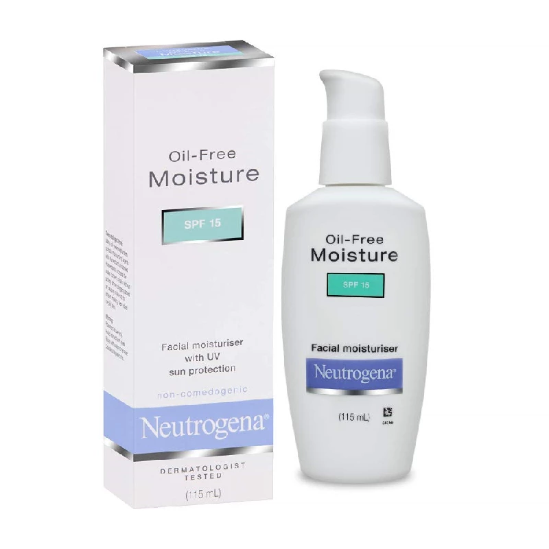 Neutrogena Oil Free Face Moisturizer SPF 15, 115 ml-1.webp
